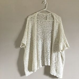 Aeropostale Crochet Cardigan